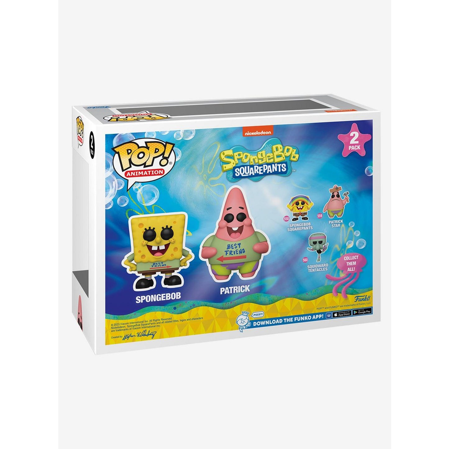 SpongeBob SquarePants - SpongeBob & Patrick Best Friends Funko Pop! 2-Pack