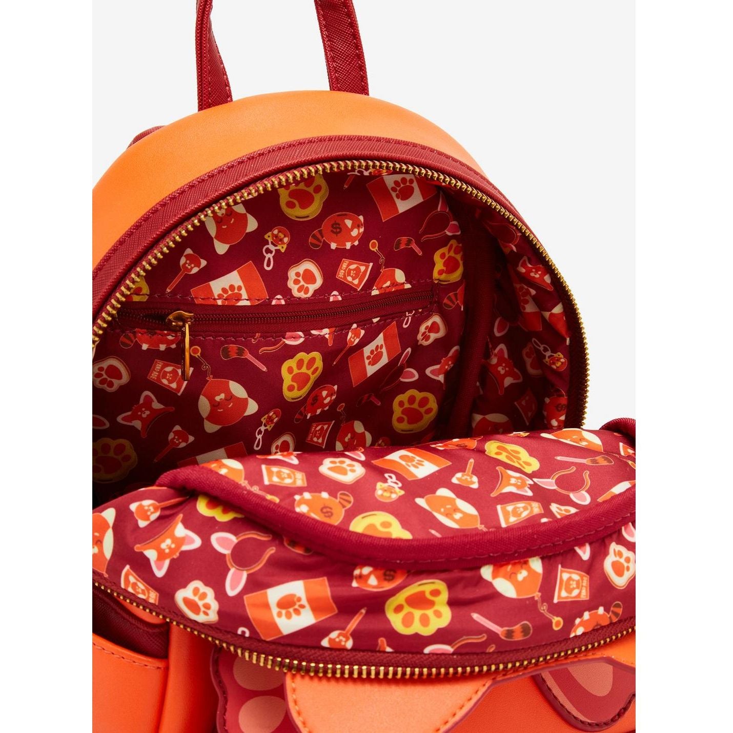 Orange 2025 mini backpack