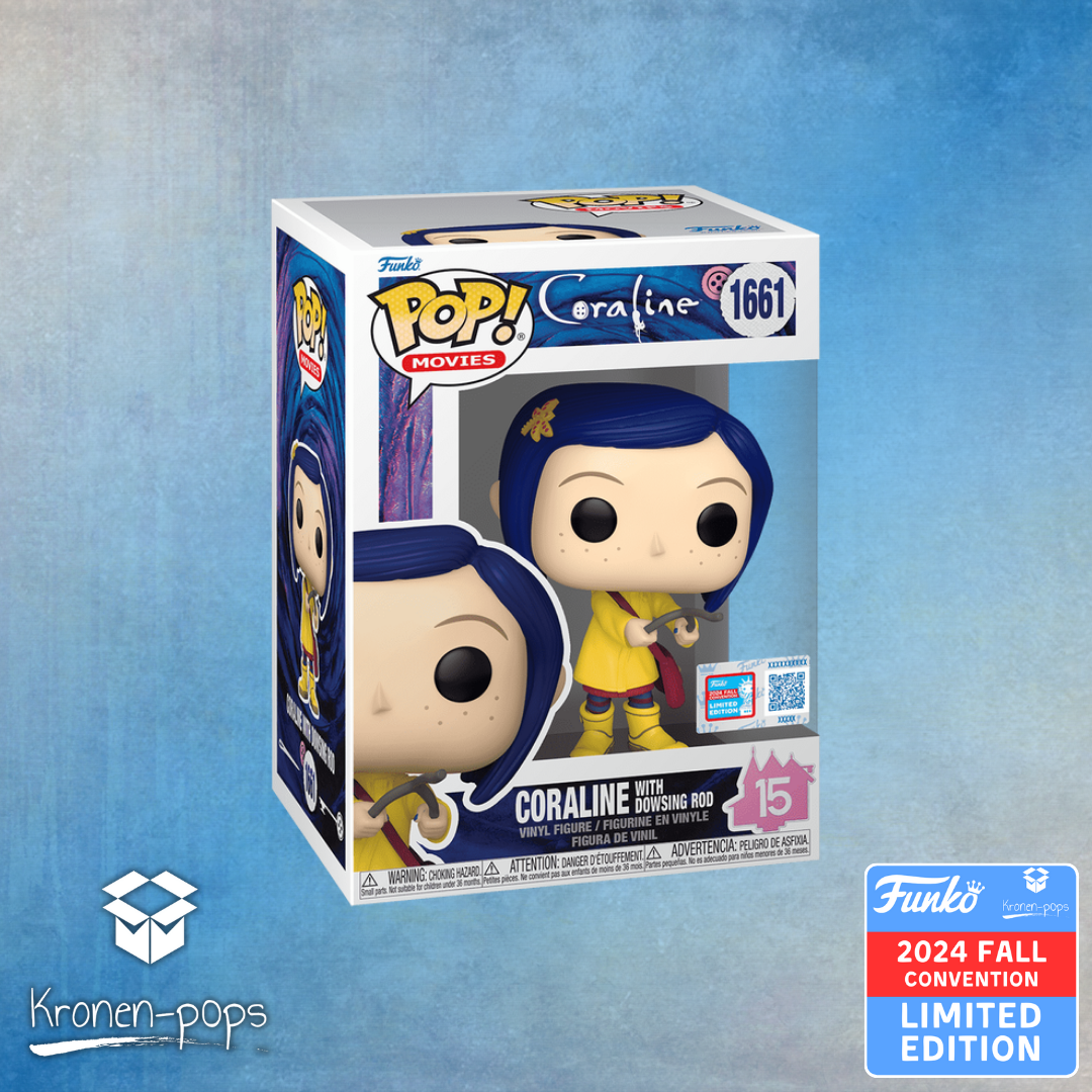 Coraline - Coraline With Dowsing Rod 2024 Fall Convention Exclusive Funko Pop!