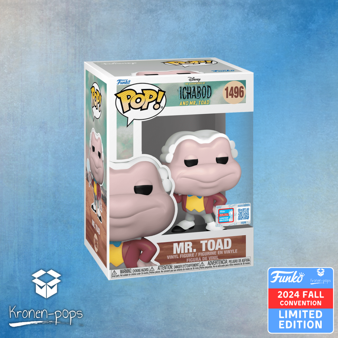 Disney: The Adventures Of Ichabod & Mr. Toad- Mr. Toad 2024 Fall Convention Exclusive Funko Pop!