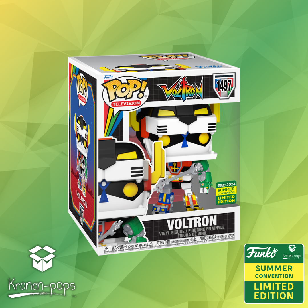 Voltron: Defender of the Universe -  Voltron 2024 Summer Convention Exclusive Funko Pop! Super