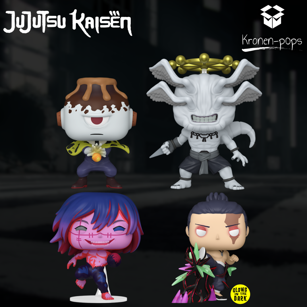 Jujutsu Kaisen - Shibuya Incident Arc Bundle set of 4 Funko Pop! Vinyl Figures