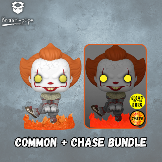 It (2017) - Pennywise Dancing Common + Chase Funko Pop! Bundle