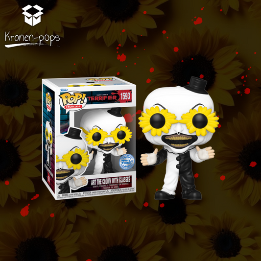 Terrifier - Art The Clown with Glasses Funko Pop!