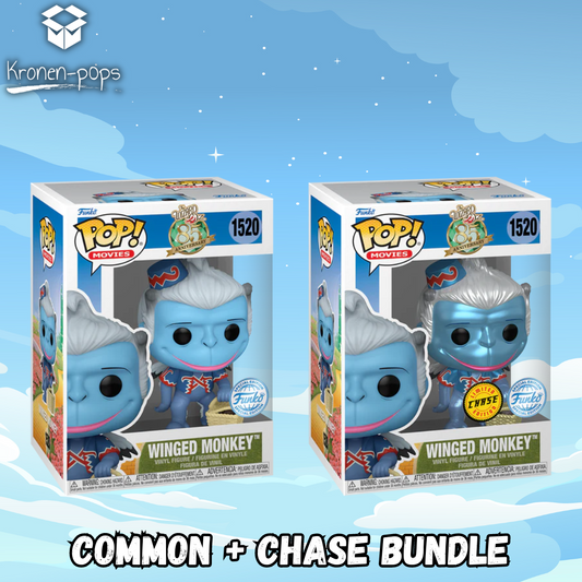 The Wizard Of Oz - Winged Monkey Common + Chase Funko Pop! Bundle