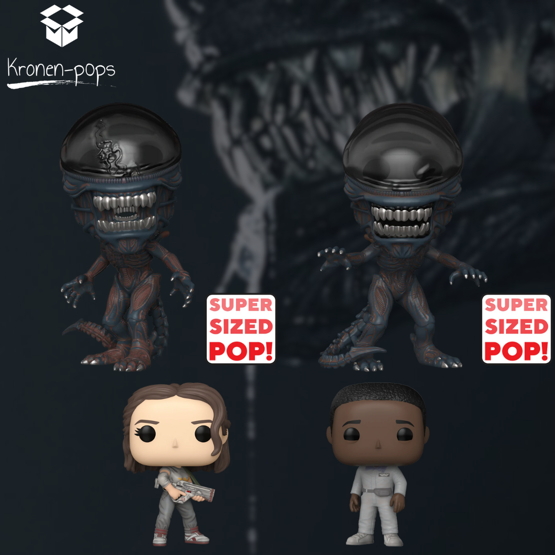 Alien: Romulus - Andy, Rain & Xenomorphs (Set of 4) Funko Pop! Vinyl Figures