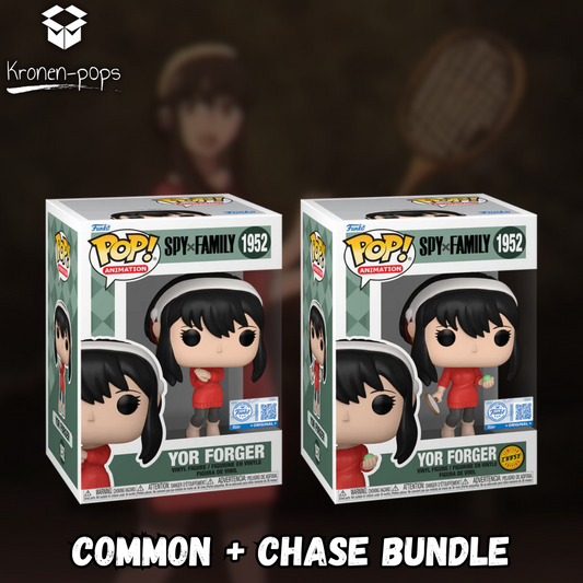 Spy X Family - Yor Forger (Red Sweater) Common + Chase Funko Pop! Bundle
