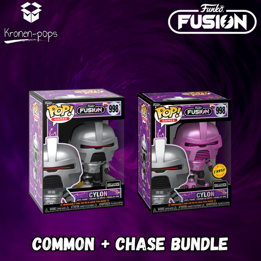 Funko Fusion - Battlestar Galactica Cylon Common + Chase Funko Pop! Bundle