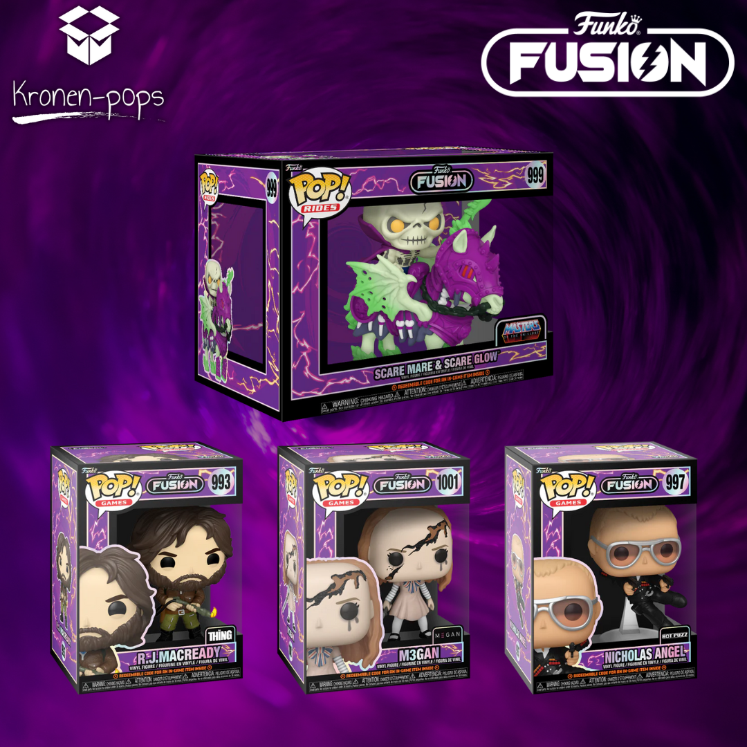 Funko Fusion Funko Pop! Bundle Of 4 – Kronen-p0ps