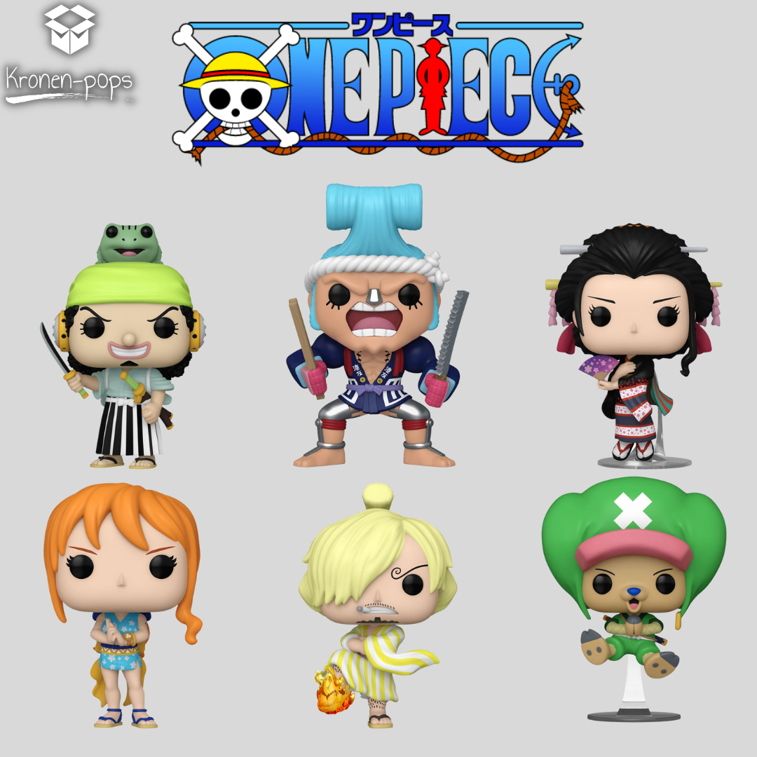 One Piece - Wano Arc Bundle (Set of 5) Funko Pop! Vinyl Figures