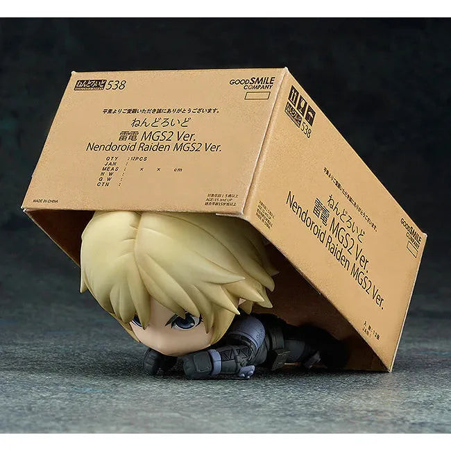 Metal Gear Solid Nendoroid Action Figure Raiden MGS2 Ver. (re-run) 10 cm