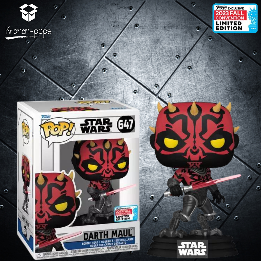 Star Wars - Darth Maul 2023 Fall Convention Exclusive Funko Pop!