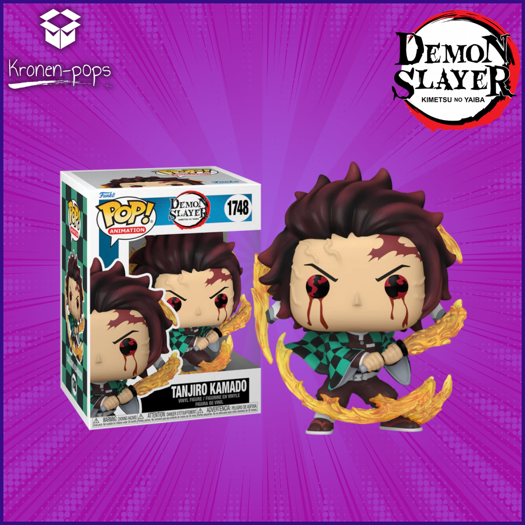 Demon Slayer - Tanjiro Kamado (Sun Breathing) Funko Pop!