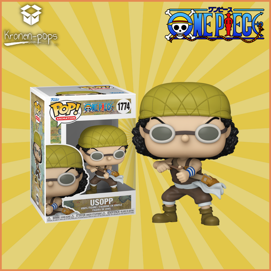 One Piece - Usopp with Rubber Band Funko Pop!