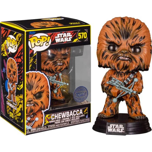 Star Wars - Chewbacca Retro Series Funko Pop! (DAMAGED BOX)