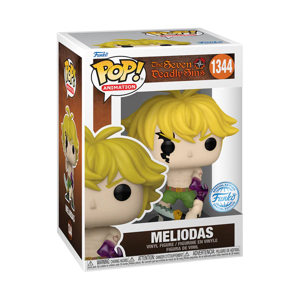 The Seven Deadly Sins - Meliodas (Demon) Funko Pop!