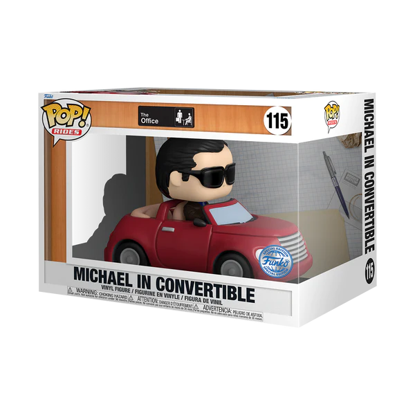 The Office - Michael In Convertible Funko Pop! Ride