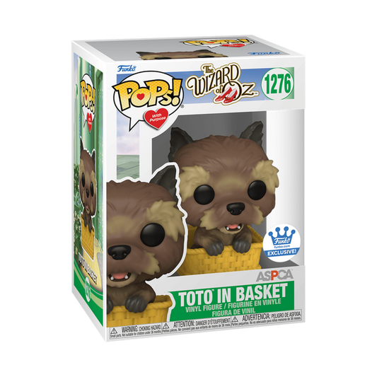 The Wizard of Oz - Toto In Basket Funko Pop!