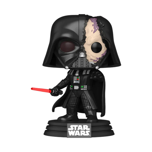 Star Wars: Obi-wan Kenobi - Darth Vader In Damaged Helmet Funko Pop!