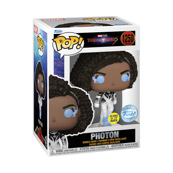 The Marvels (2023) - Photon Glow-in-the-Dark Funko Pop!