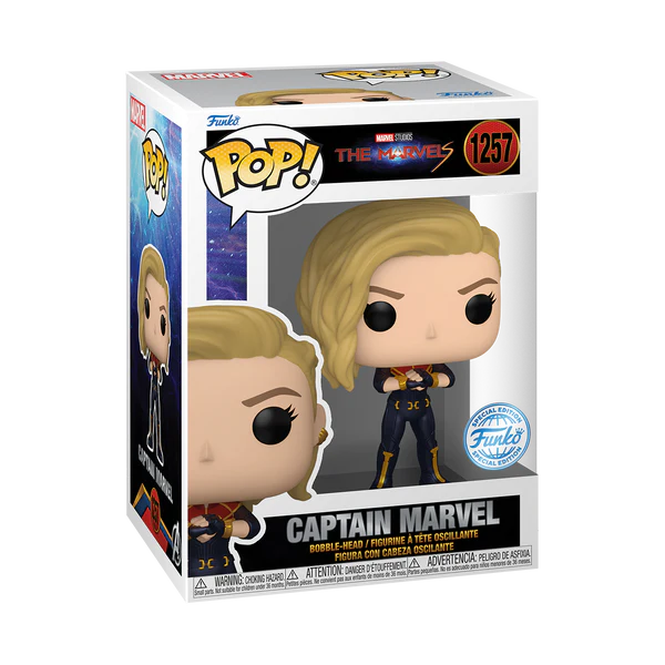 The Marvels (2023) - Captain Marvel Ready to Fight Funko Pop!