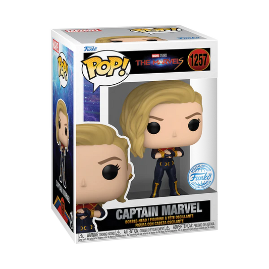 The Marvels (2023) - Captain Marvel Ready to Fight Funko Pop!