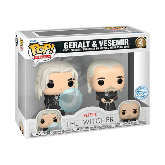 The Witcher (Season 2) - Geralt and Vesemir Funko Pop! 2-Pack
