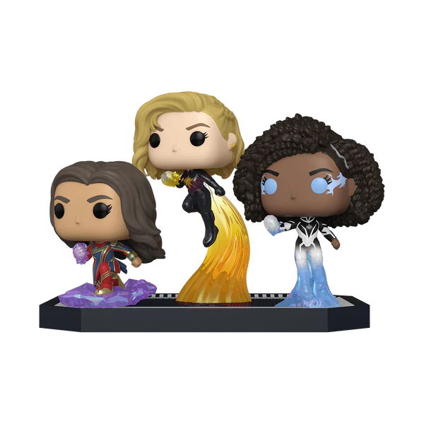 The Marvels (2023) - Captain Marvel, Ms. Marvel & Photon Funko Pop! Moment