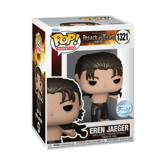 Attack On Titan - Eren Jaeger Metallic Funko Pop!