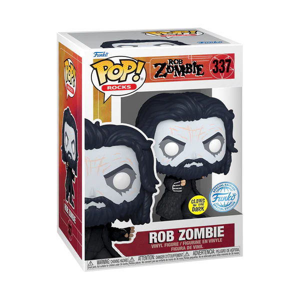 Rob Zombie - Rob Zombie (Dragula) Glow Funko Pop!