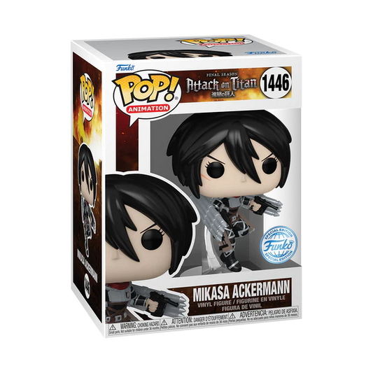 Attack On Titan - Mikasa Ackermann Metallic Funko Pop!