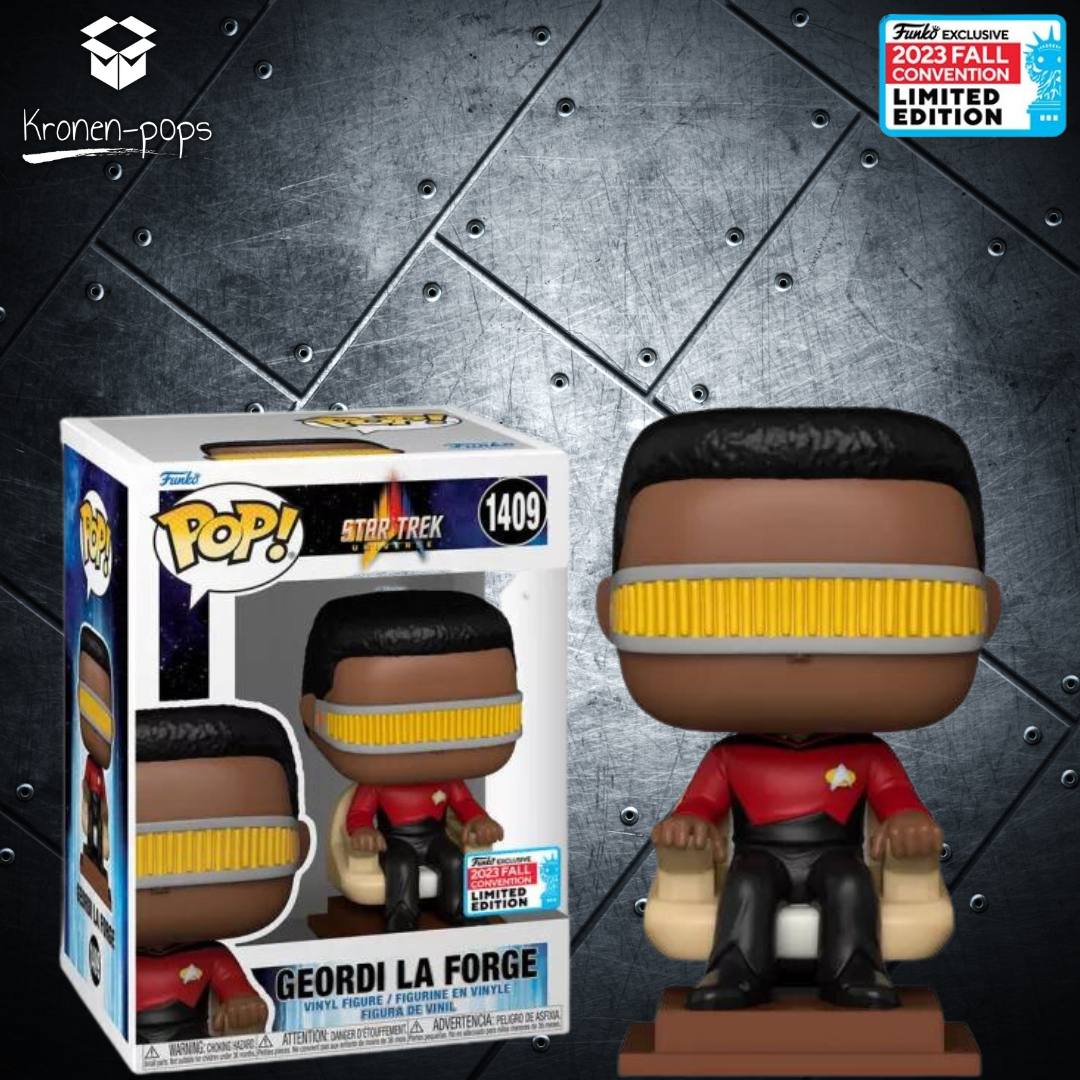 Star Trek - Geordi La Forge 2023 Fall Convention Exclusive Funko Pop!