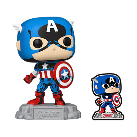 Marvel Comics - Captain America 60th Anniversary Funko Pop!