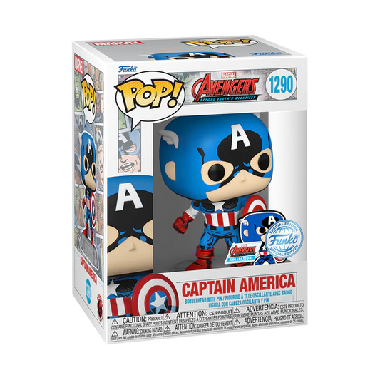 Marvel Comics - Captain America 60th Anniversary Funko Pop!