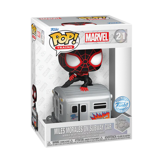 Disney100 - Miles Morales On Subway Car Funko Pop! Train