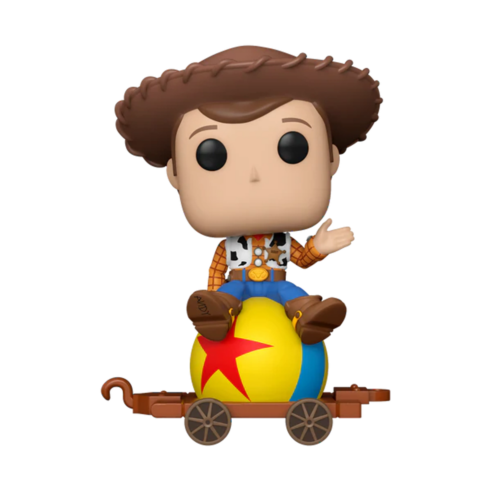 Disney100 - Woody On Luxo Ball Funko Pop! Train