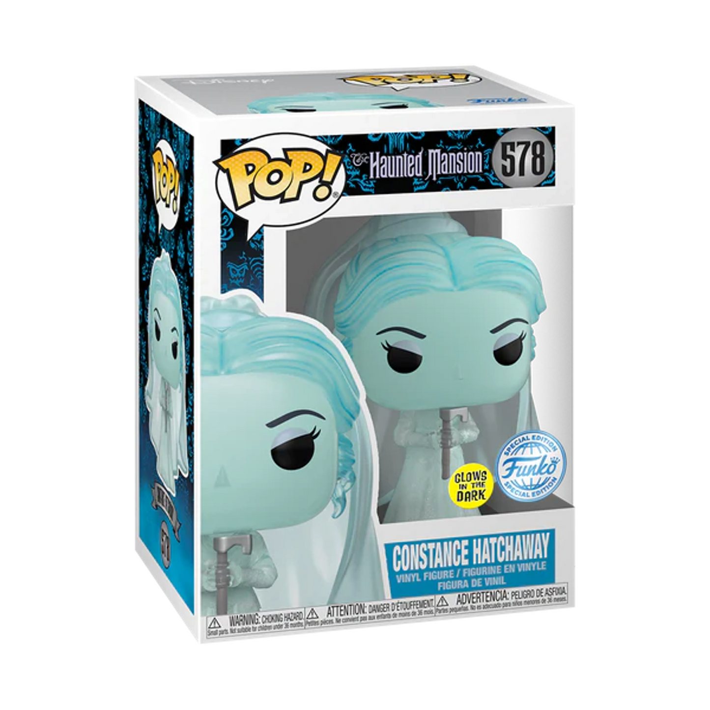 The Haunted Mansion - Constance Hatchaway Glow Funko Pop! 