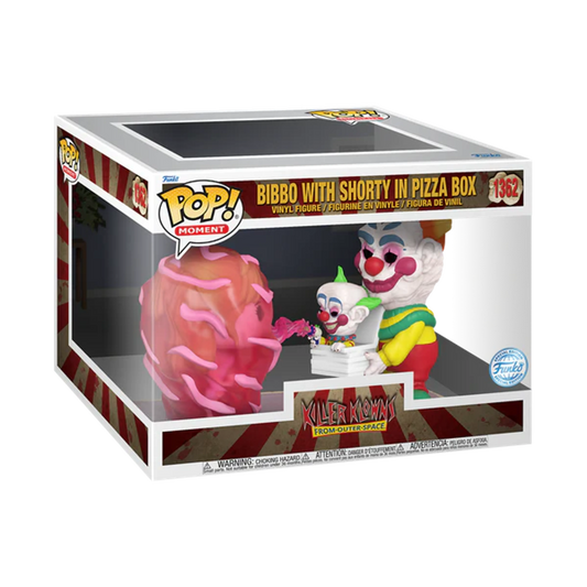 Killer Klowns From Outer Space - Bibbo With Shorty In Pizza Box Funko Pop! Moment