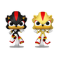 Sonic The Hedgehog - Shadow and Super Shadow Glow Funko Pop! 2-Pack