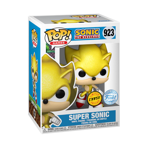 Sonic The Hedgehog - Super Sonic Common + Chase Funko Pop! Bundle