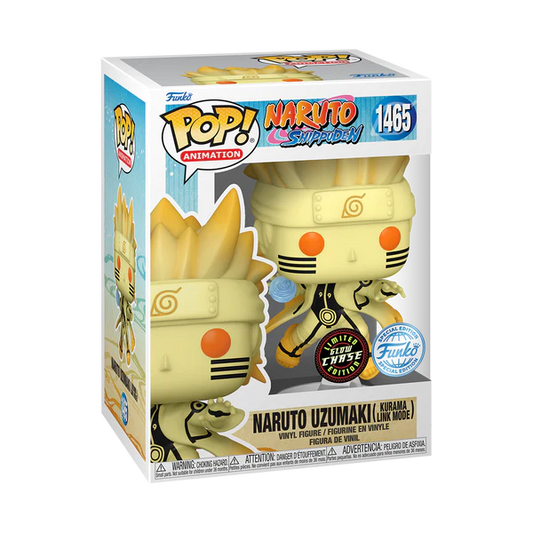 Naruto - Naruto Uzumaki (Kurama Link Mode) Common + Chase Funko Pop! Bundle