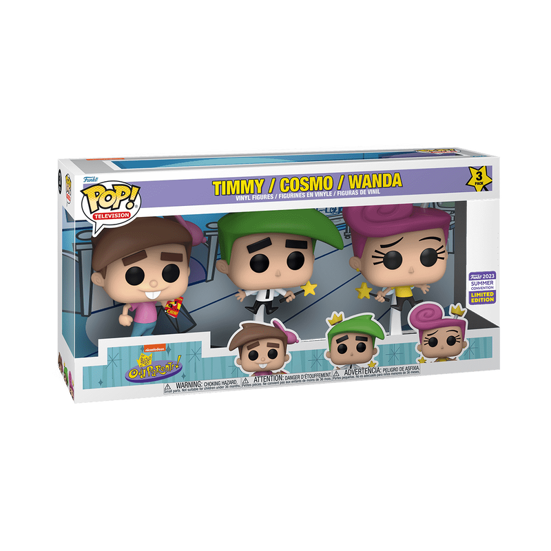 The Fairly OddParents - Fairly OddParents 3-Pack Funko Pop! Summer Convention 2023 Exclusive