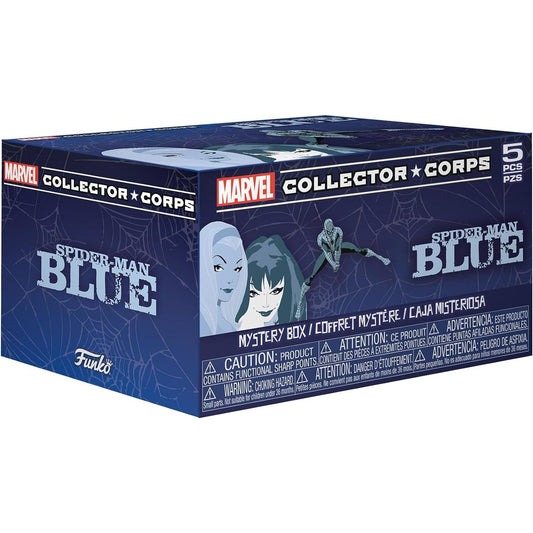 Funko Marvel Collector Corps Subscription Box Spider-Man Blue