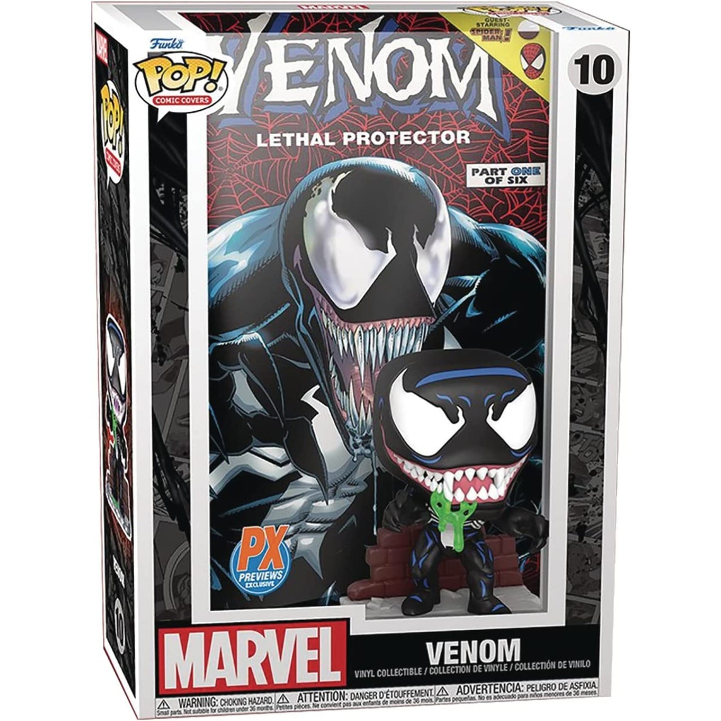 Marvel - Venom Lethal Protector Previews Exclusive Funko Pop! Comic Cover