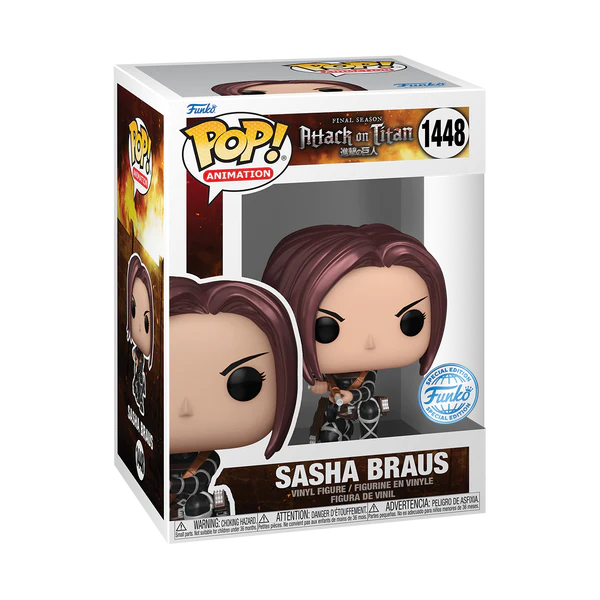 Attack On Titan - Sasha Braus Metallic Funko Pop!