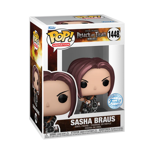 Attack On Titan - Sasha Braus Metallic Funko Pop!