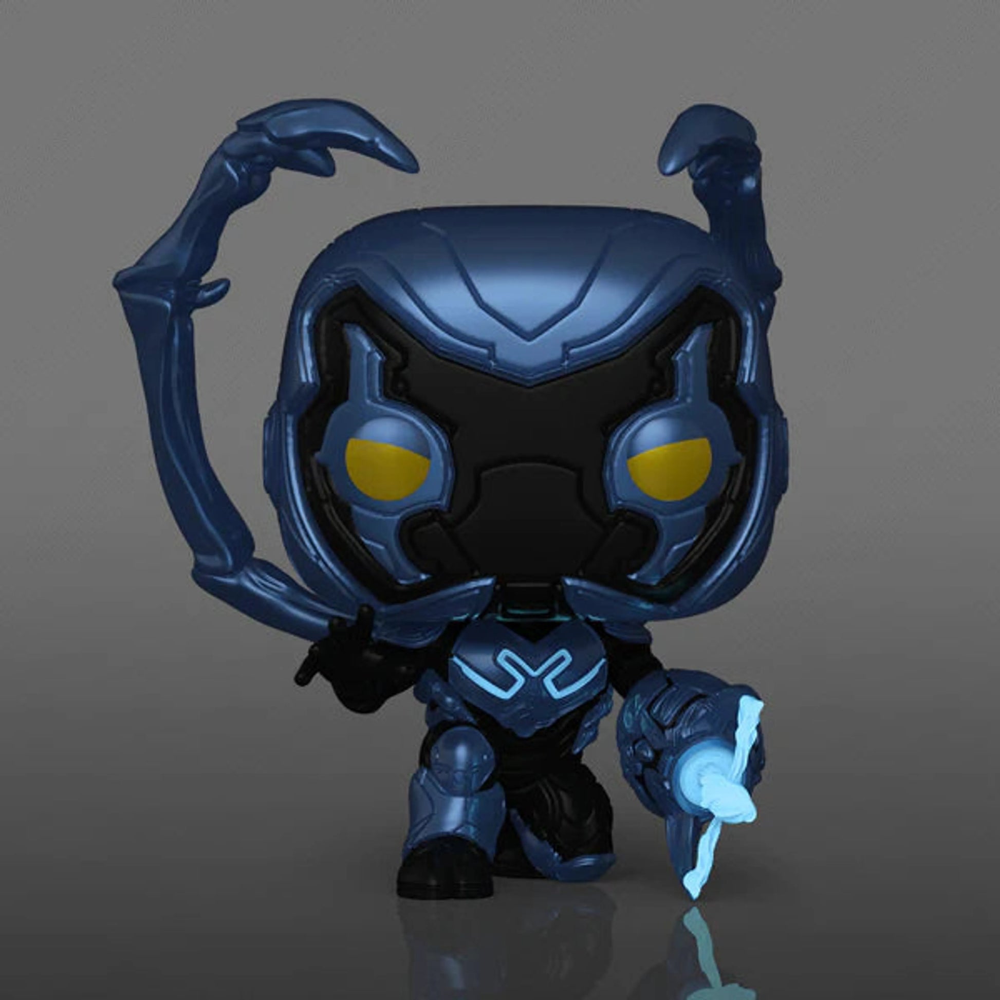 DC Blue Beetle - Blue Beetle With Weapon Glow Funko Pop!