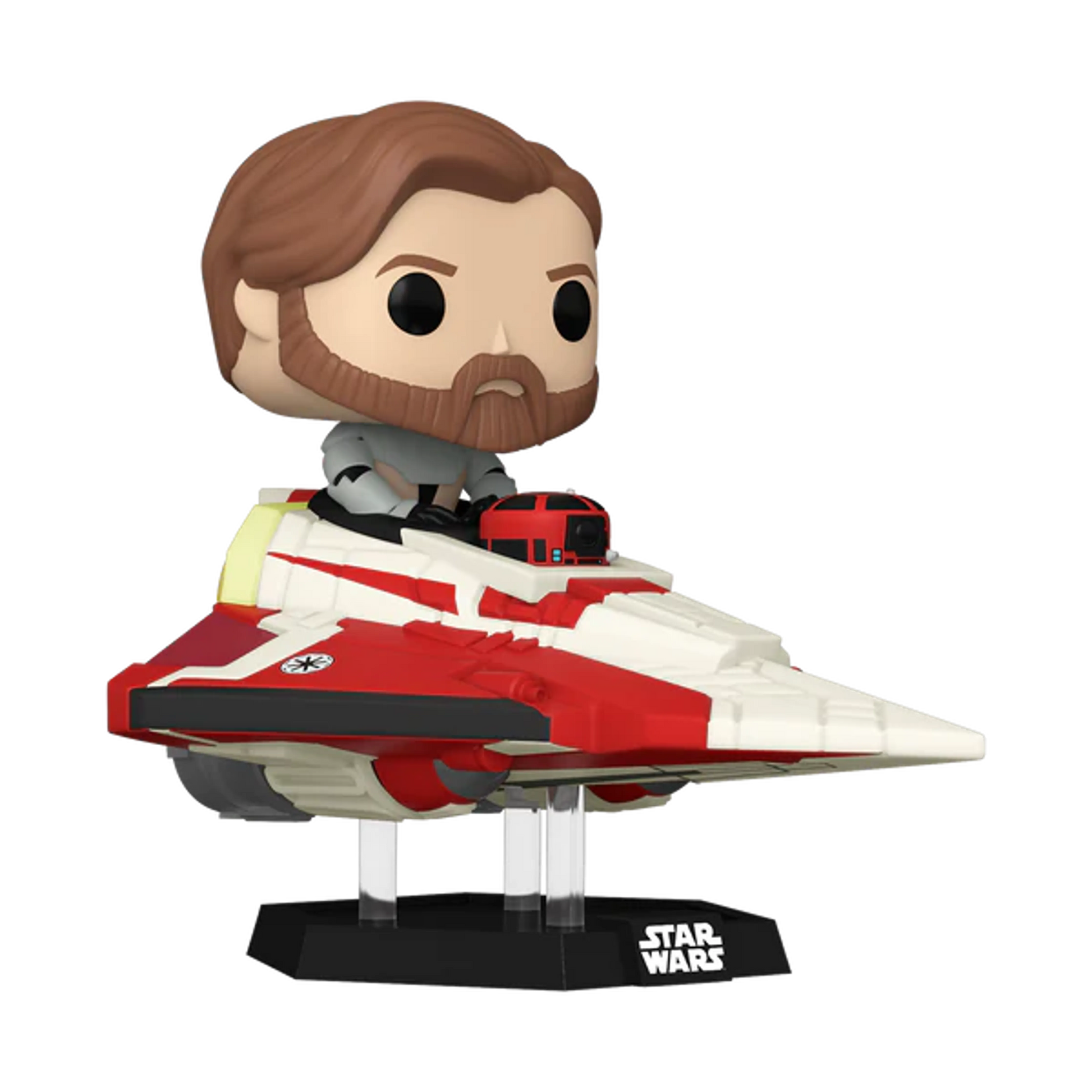 Star Wars: Hyperspace Heroes – Obi-Wan Kenobi in Delta 7 Starfighter Funko Pop! Ride