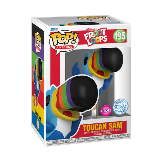 Kellogg's Fruit Loops - Toucan Sam (Flocked) Funko Pop!