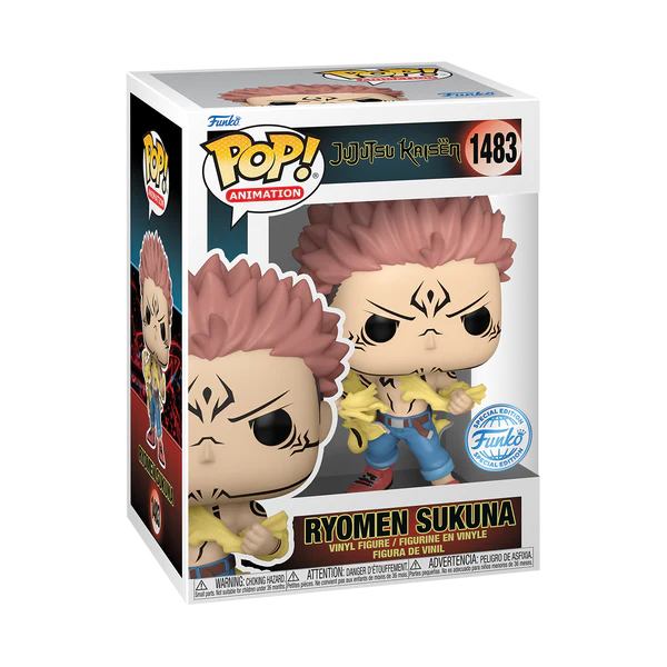 Jujutsu Kaisen - Ryomen Sukuna (Tearing Shirt) Funko Pop!